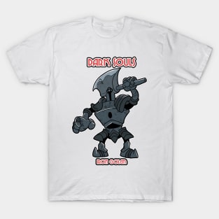 IRON GOLEM IN CUPHEAD STYLE T-Shirt